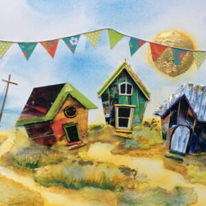 Beach Hut Collage 1