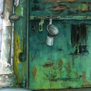 Textures of Decay Painting Photo
