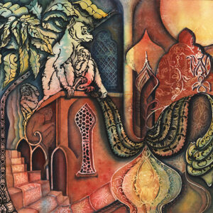Taj Monkey's print
