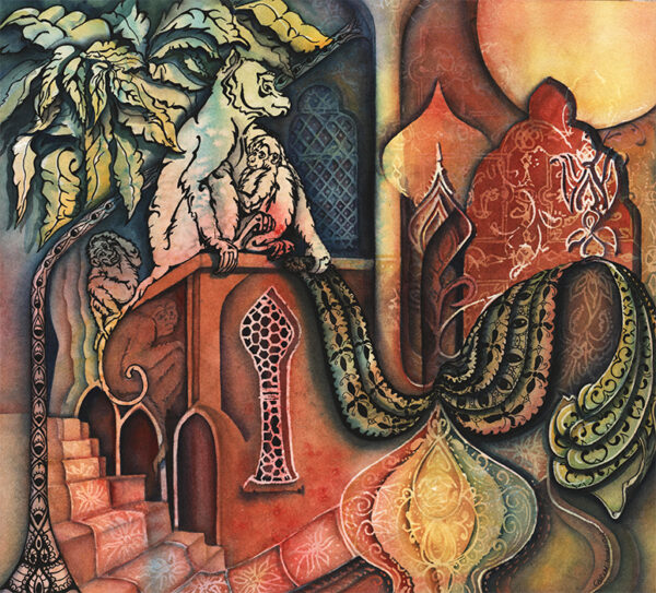 Taj Monkey's print