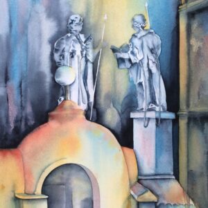 Statue Backs, Rome