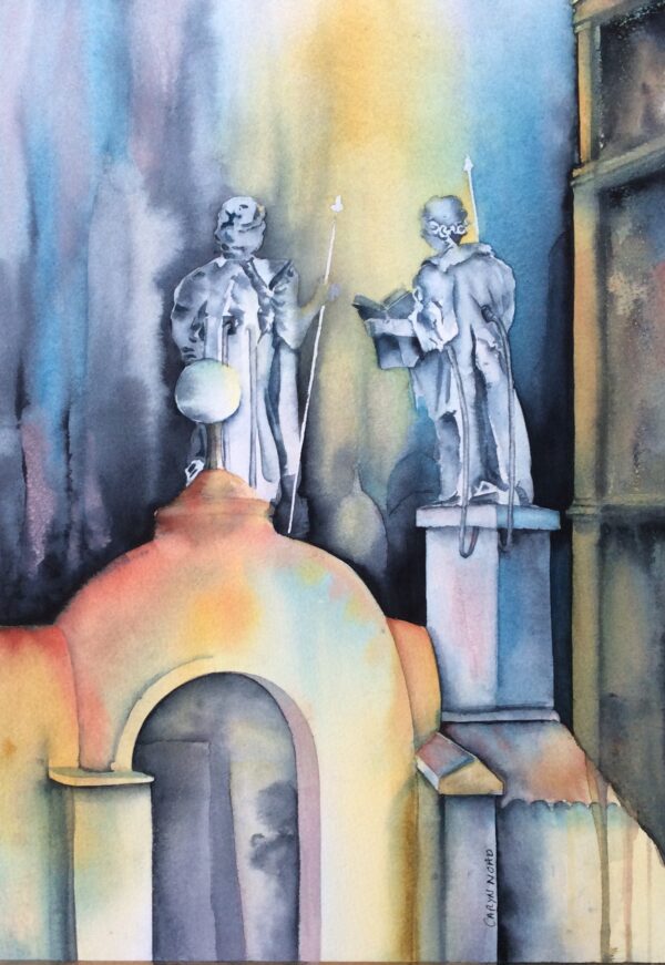 Statue Backs, Rome