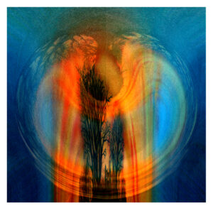 Suffolk Sunset Abstract Print