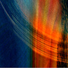Suffolk Sunset Abstract Print Detail 1