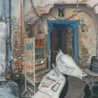 Shiva Guest House Painting DETAIL